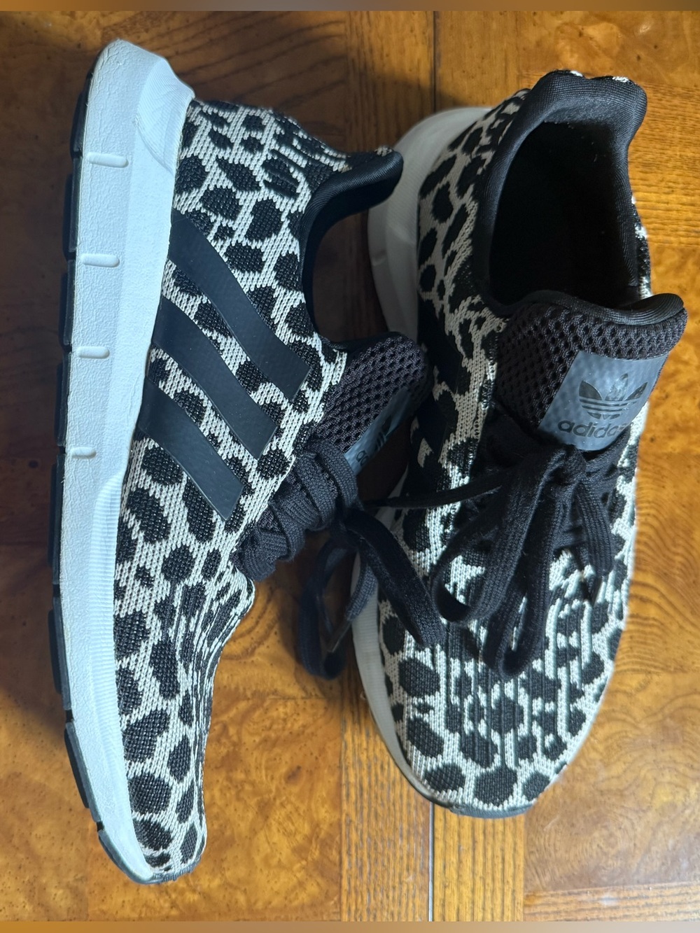 Adidas Swift Run Leopard Print Women’s Sneaker